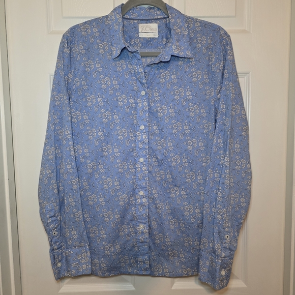 J. Crew Tops - J. Crew Slim-fit Shirt Liberty Capel Floral Button Down Women S